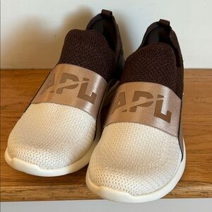 APL Metallic Chocolate and Almond Sneakers